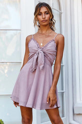 Trixiebelle Spaghetti Ruffled Fit&Flare Mini Dress - 3 Colors