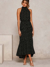 Vorioal Polka Dot Print Dress