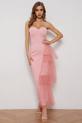 Luiza One Shoulder Midi Dress