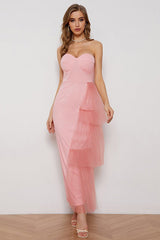 Luiza One Shoulder Midi Dress
