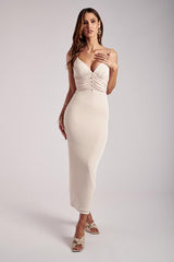 Mamie V-Neck Maxi Dress