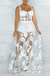 Yamila Chiffon Maxi Dress