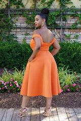 Off Shoulder Bodycon Dress