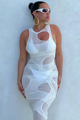 Vinas Cutout Midi Dress