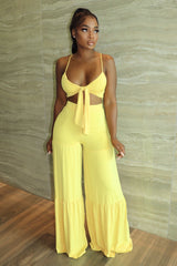 Maria Pant Set - Yellow