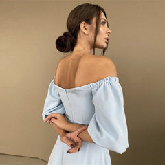 Felix Puff Sleeves Dress