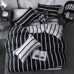 Home Textile Girl Boy Kids Bedding Set Red Cherries Duvet Cover Sheet Pillowcase Woman Adult Beds Sheet King Queen Full