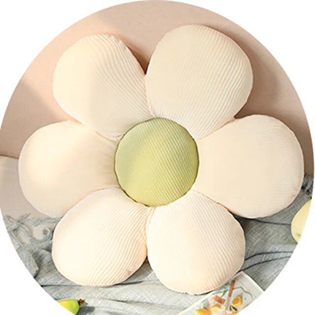 Flower Plush Throw Pillow Soft Stuffed Cotton Cushion Living Bedroom Home Chair Decorative Pillows Sofa Cushions Birthday Gifts