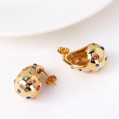 Drop Rainbow Earrings