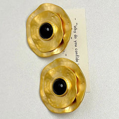 Irregularity Round Earrings