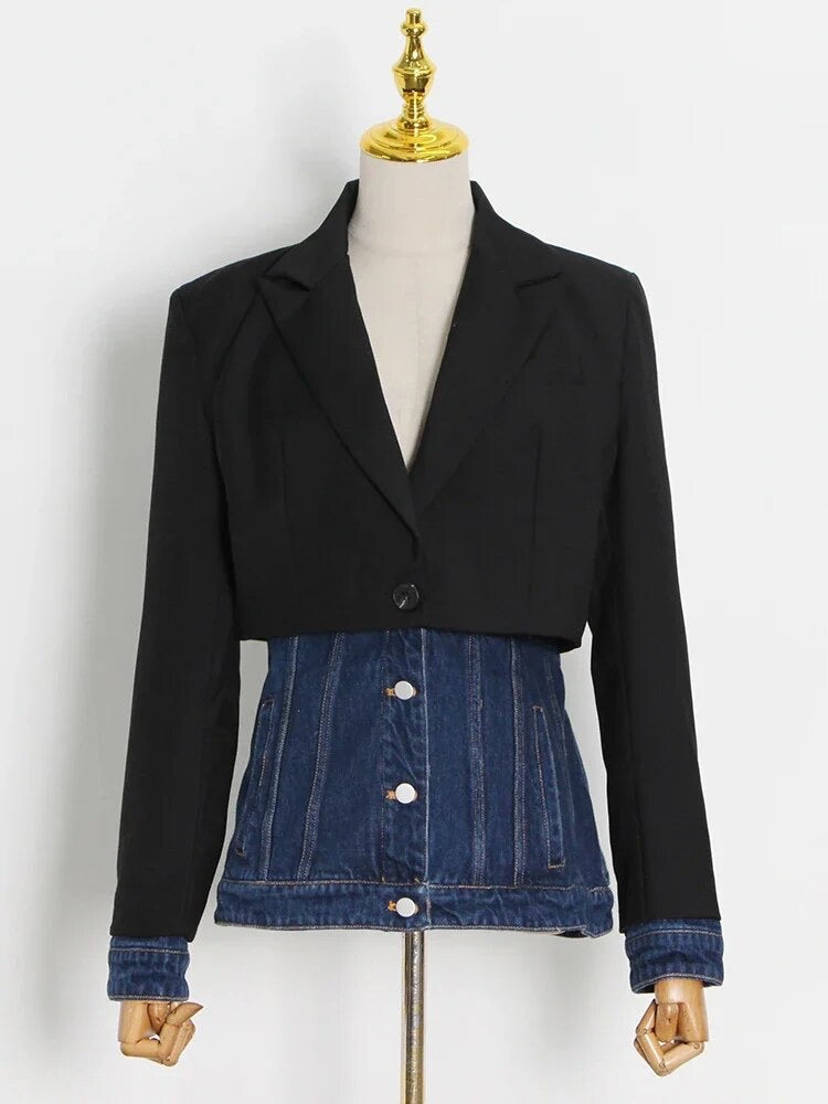 Iva Denim Blazer