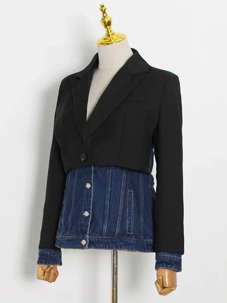 Iva Denim Blazer