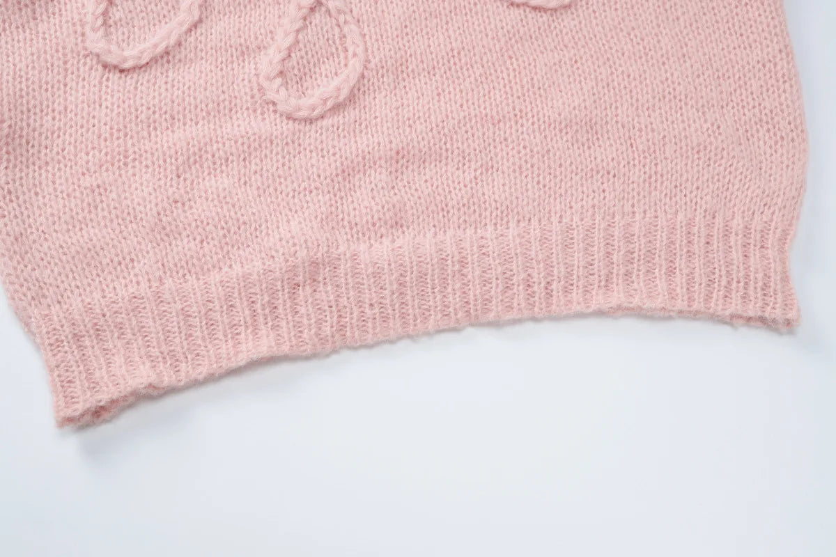 Knit Swirl Sweater
