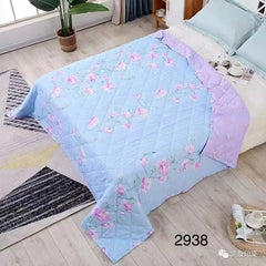 Summer Cotton Quilts Thin Air-conditioning Comforter Soft Breathable Office Nap Blanket Quilted Bed Covers and Bedspreads
