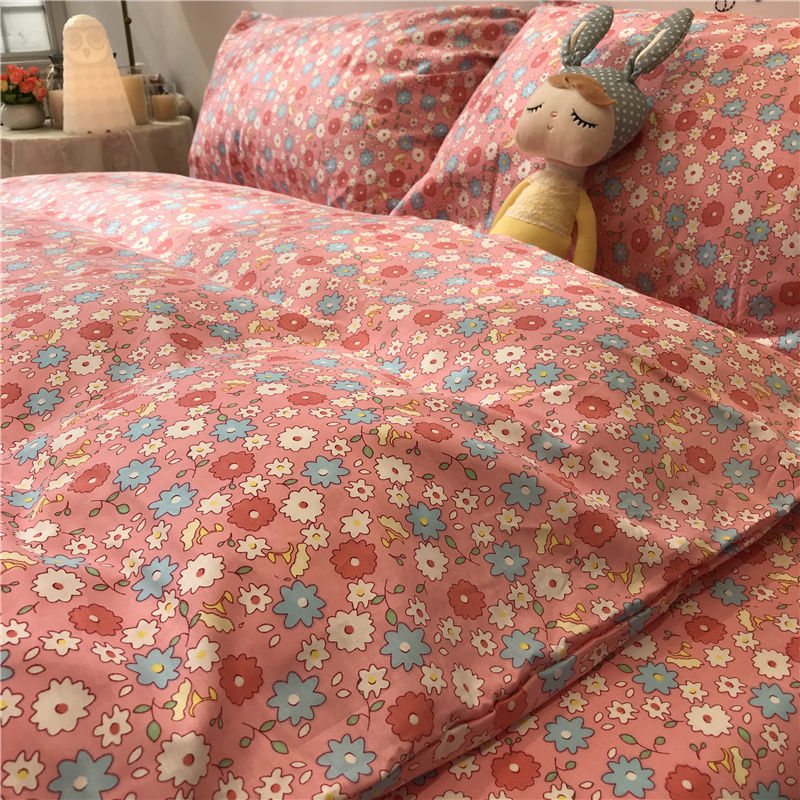 Luxury Nordic Covers for Bed...bed Sky Girl Room Duvet Cover 150*200 Bedclothes Bedding Set Duvet Cover Comforter Sets Bed Sheet