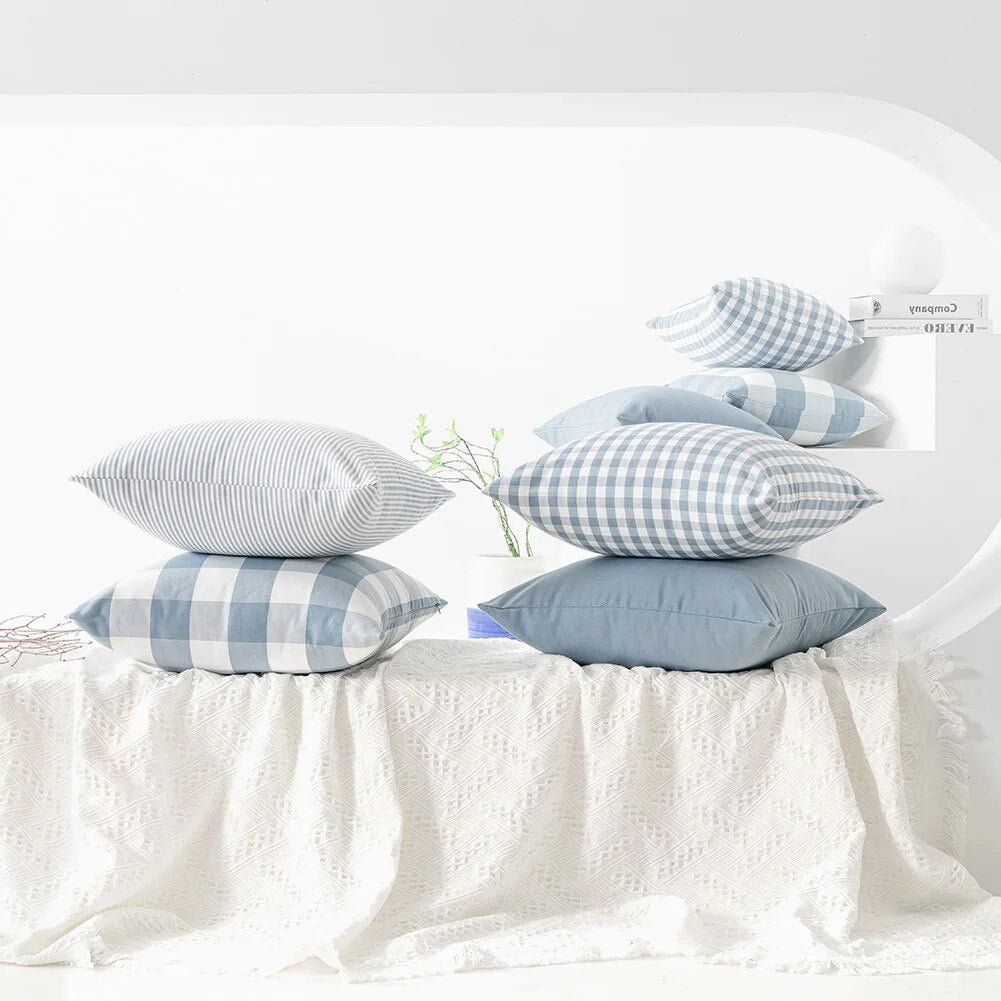 Throw Pillows Decorative Cushion Cover 30X50cm 45X45cm Lumbar Pillow Sofa Plush Cushions Pillow Covers Nordic Pillowcase