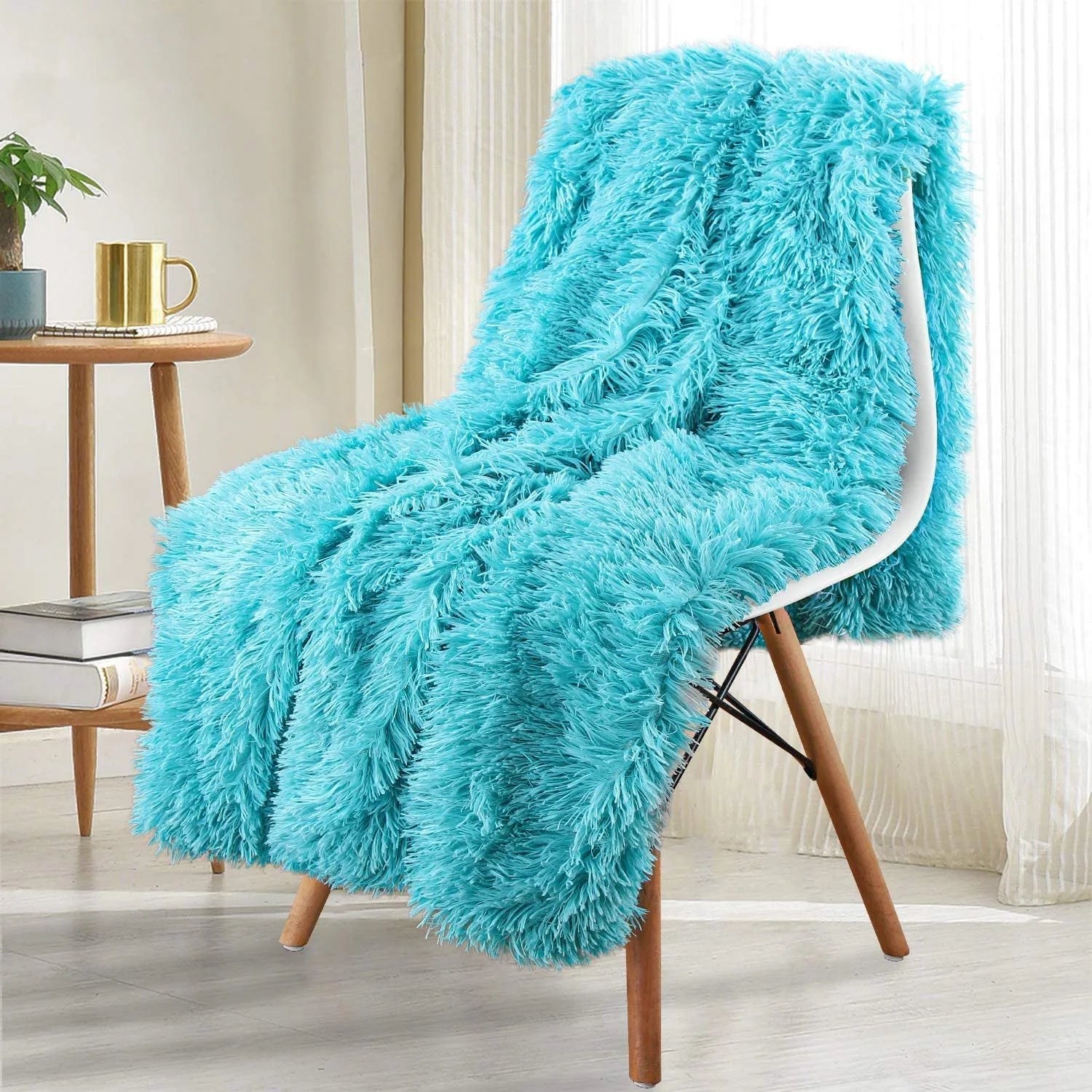Double Layer Plush warm winter throw Blanket home Bedspread on the bed plaid chair towel sofa cover lamb bed blankets and throws