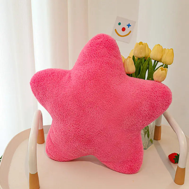 Star Throwing Pillow Super Soft and Cute Plush Toy Cushion Pillow Small Nap Children For Living Room