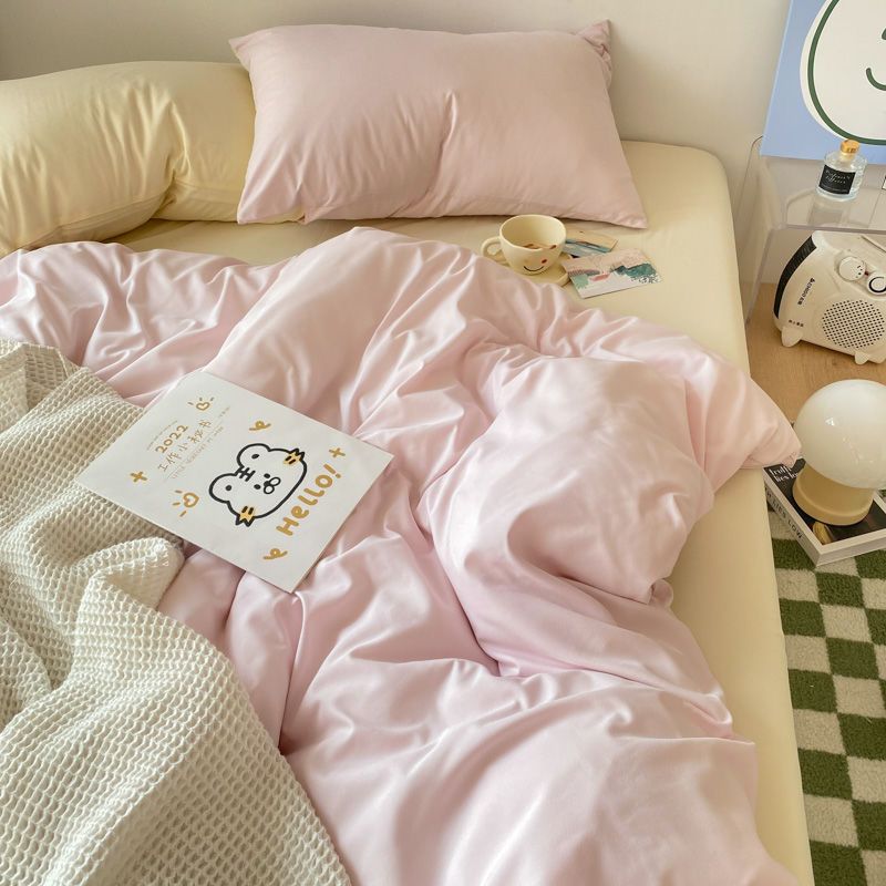 Queen Size Bed Sheets Set Nordic Cover Double Duvet Cover Bedclothes Bedding Set Bed Sheet Comforter Sets Duvet Cover
