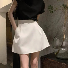 Taya Puffy A-Line Skirt