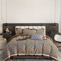 Grey Bedding Set Solid Color Boys Flat Sheet Duvet Cover No Filling Pillowcase Bed Queen Twin Bed Sheet Cute Kawaii