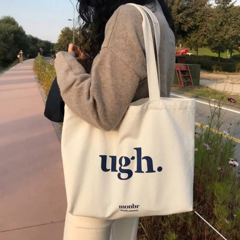 'Ugh' Signature Tote Bag