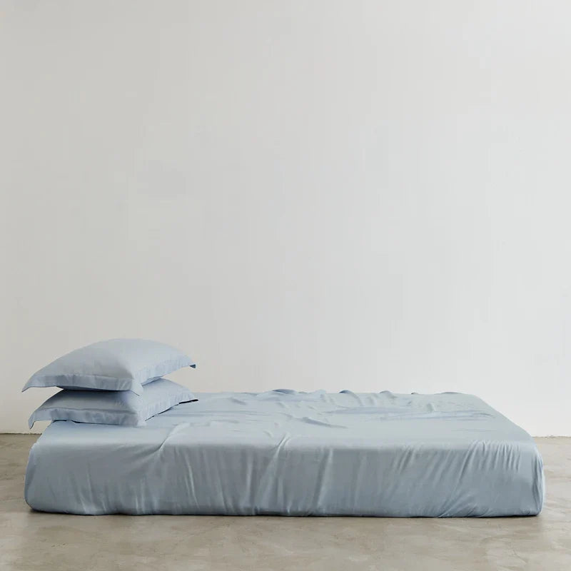 Organic Bamboo Bedding Set Bed Sheet Sets Fitted Sheets Flat Sheet Pillowcase Luxury Double Queen King Size Bedsheet