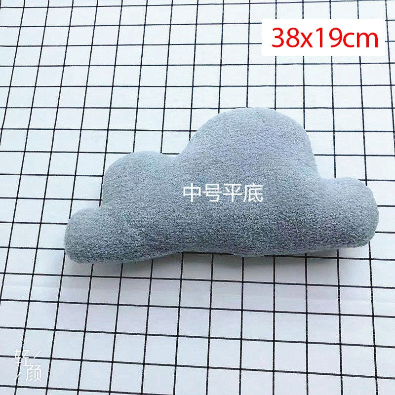 Cute 3 Sizes Cloud Shaped Pillow Cushion Stuffed Plush Toy Bedding Baby room Home Decoration Gift