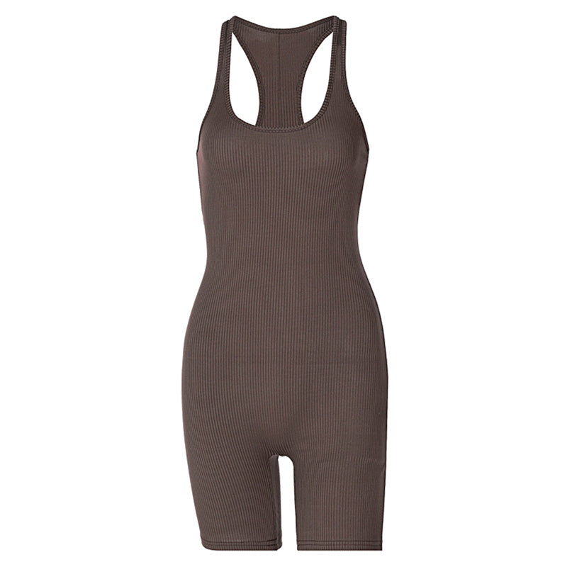 Nansy Halter Neck Romper