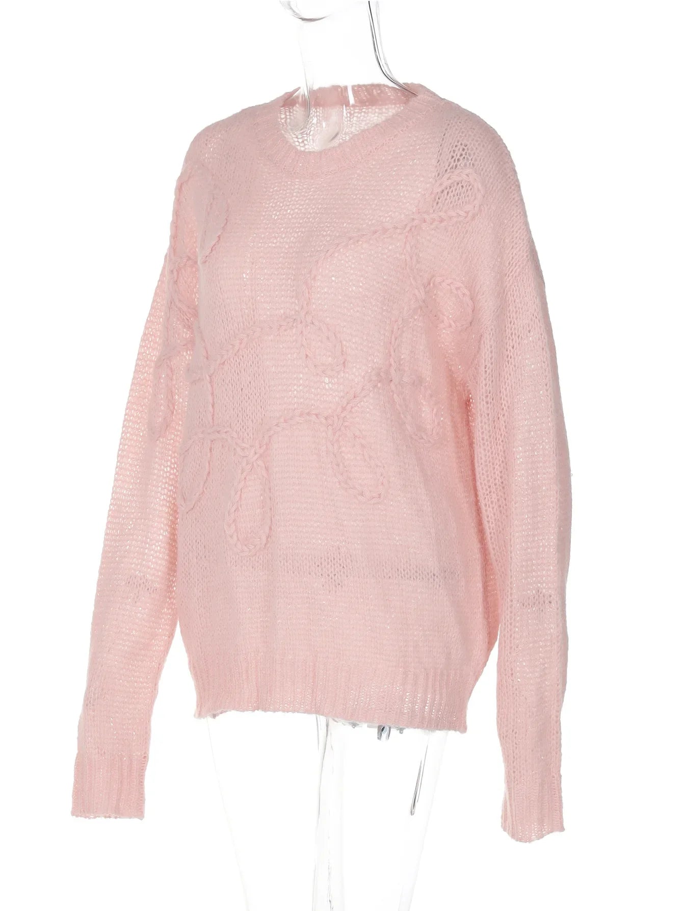 Knit Swirl Sweater