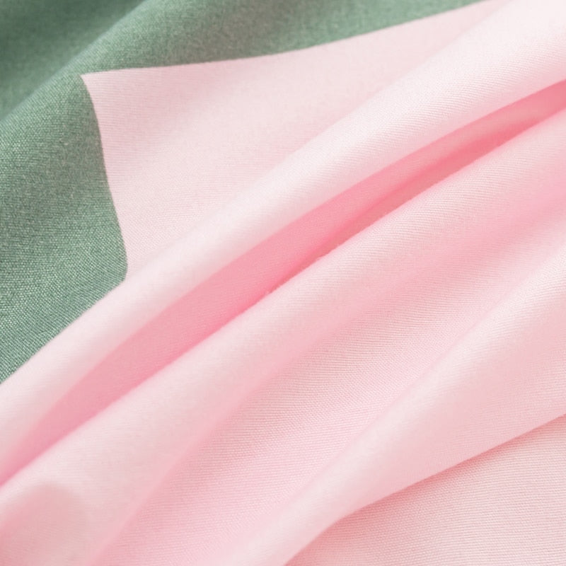 Strawberry Bedding Set Double Sheet Soft 3/4pcs Bed Sheet Set Duvet Cover Queen King Size Comforter Sets For Home For Child