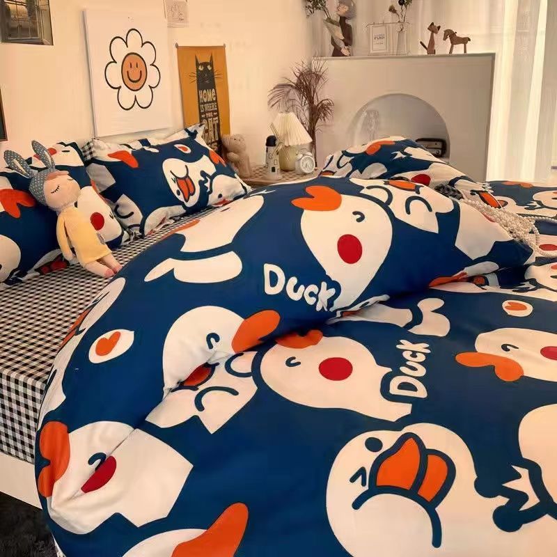Family Bed Linen Bed Linen 200x220 Bedsheet Set with Pillow ... Bedclothes Bedding Set Bed Sheet Comforter Sets Duvet Cover