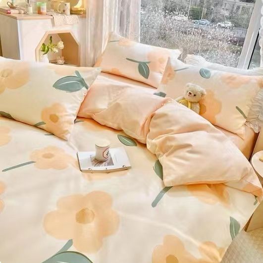 Family Bed Linen Bed Linen 200x220 Bedsheet Set with Pillow ... Bedclothes Bedding Set Bed Sheet Comforter Sets Duvet Cover