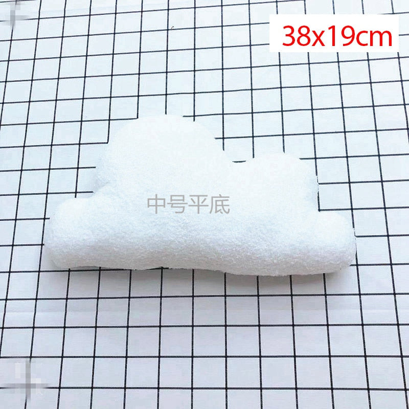 Cute 3 Sizes Cloud Shaped Pillow Cushion Stuffed Plush Toy Bedding Baby room Home Decoration Gift