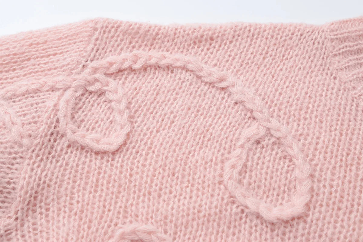 Knit Swirl Sweater