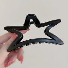 90's Style Star Hair Claw