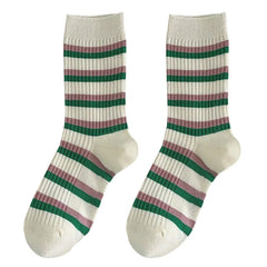 Casual Friday Striped Socks
