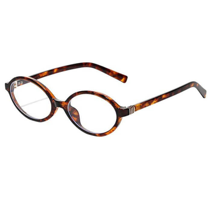 Clear Lens Oval Sunglasses