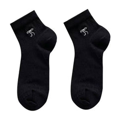 Coquette Bow Print Socks