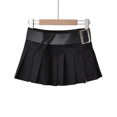 Frances Belt Mini Skirt