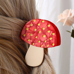 Indie Mushroom Hair Claw