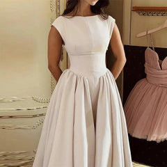 Pleated Backless flared Dress