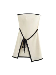 Strapless Knitted Bodycon Mini Dress