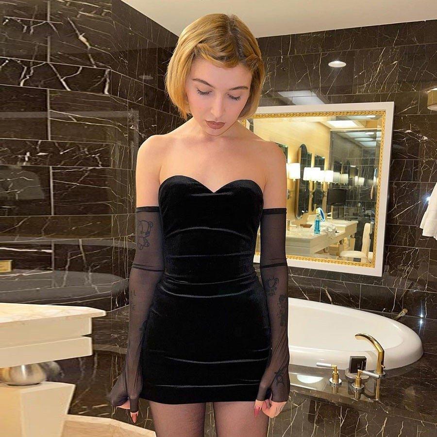 Zeta Backless Mini Dress