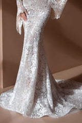 V-neck Slim Maxi Dress