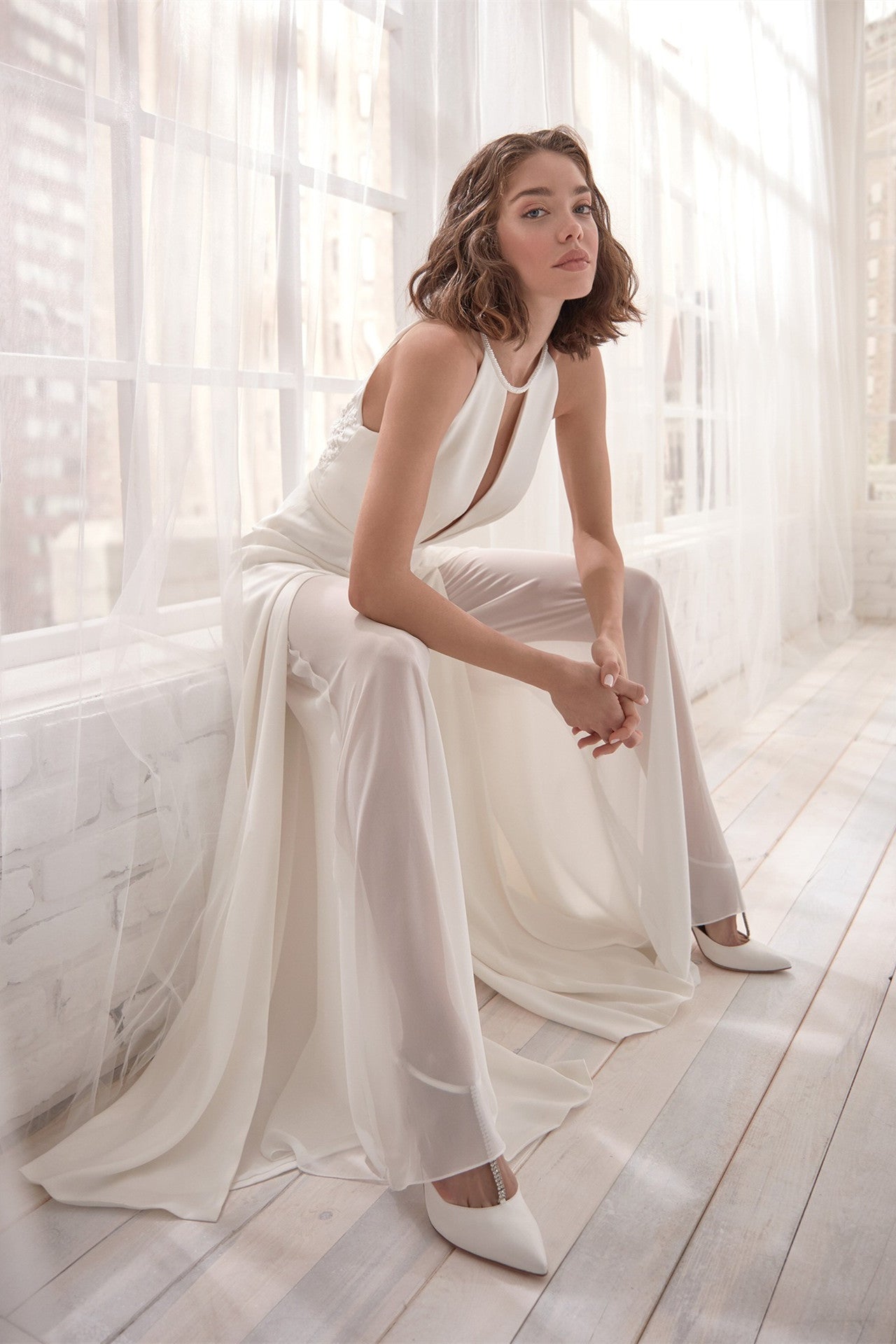 Yona White Jumpsuit