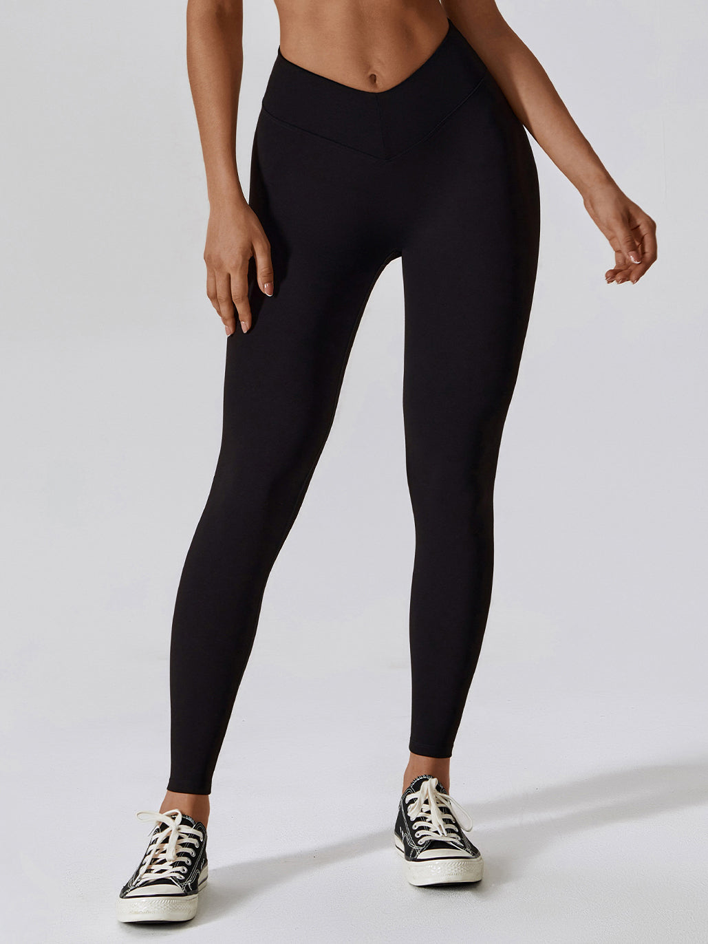 Butter Soft Front V Scrunch Leggings