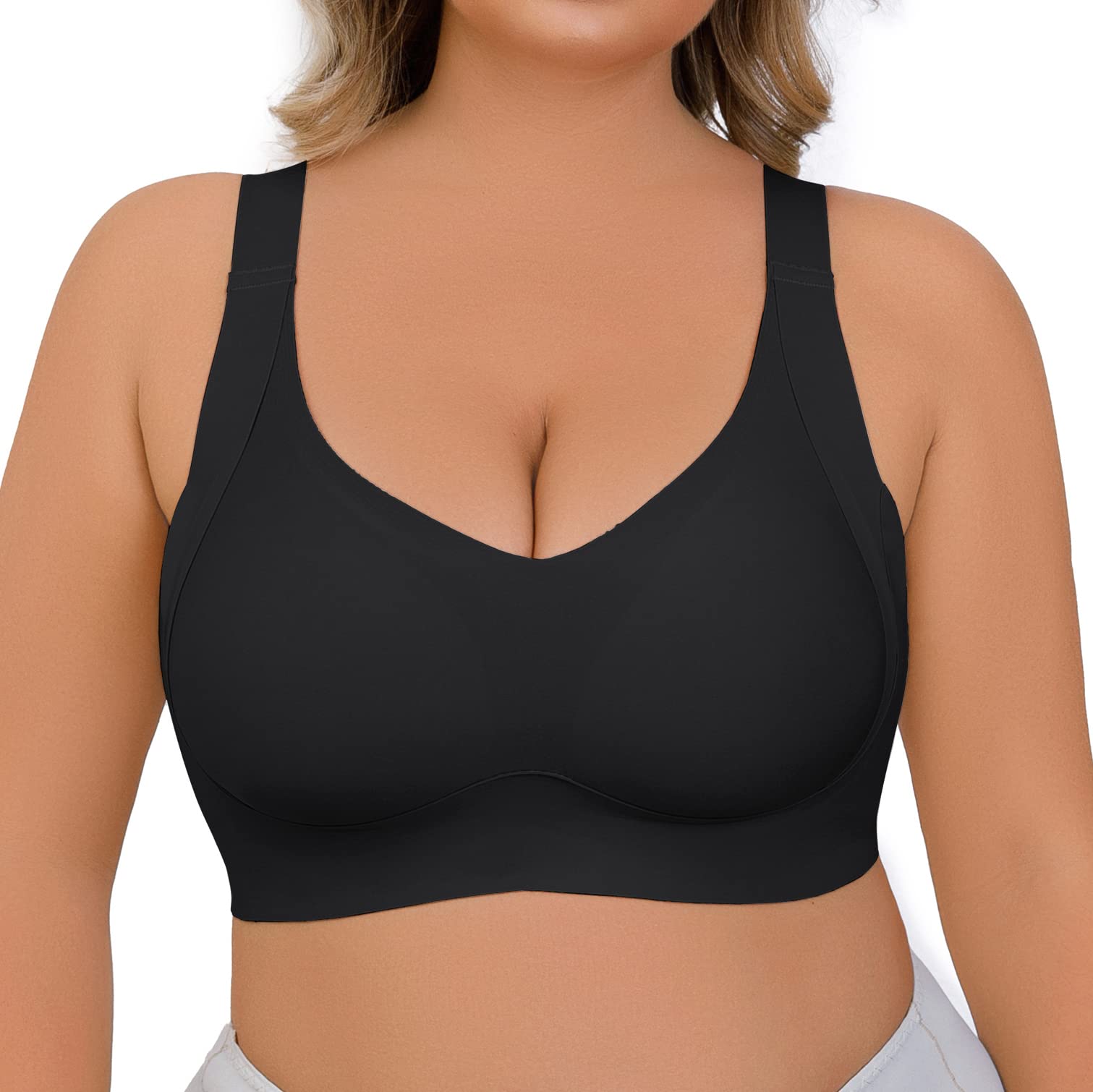 Plus Size Wireless Shaper Bra