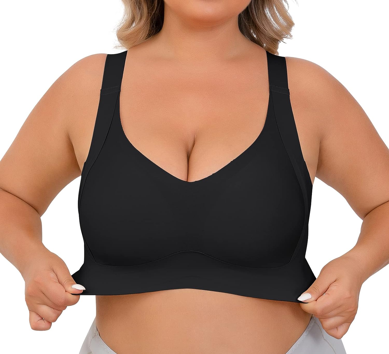 Plus Size Wireless Shaper Bra