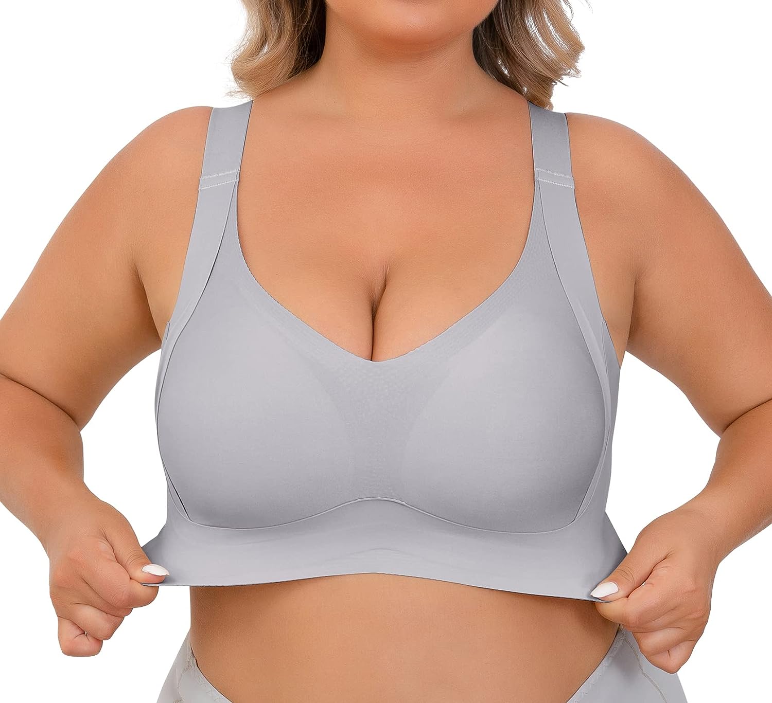 Plus Size Wireless Shaper Bra